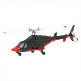 A61 1/53 Scale Air-wolf 2.4G 4CH Single Rotor Flybarless Mini RC Helicopter Model with Optical Flow Altitude Hold (RTF Version)